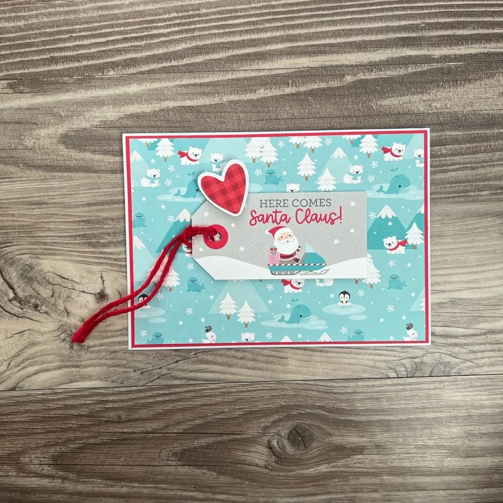 Christmas Greeting Cards Set of 10 With Envelopes